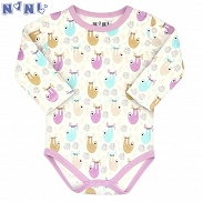 * NiNi Body niemowlęce dziewczęce ABN-2522 z długim rękawem - 4