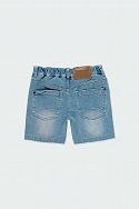 Boboli Basic Krótkie spodenki jeansowe chłopięce 59012-BLEACH - 2