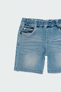 Boboli Basic Krótkie spodenki jeansowe chłopięce 59012-BLEACH - 3