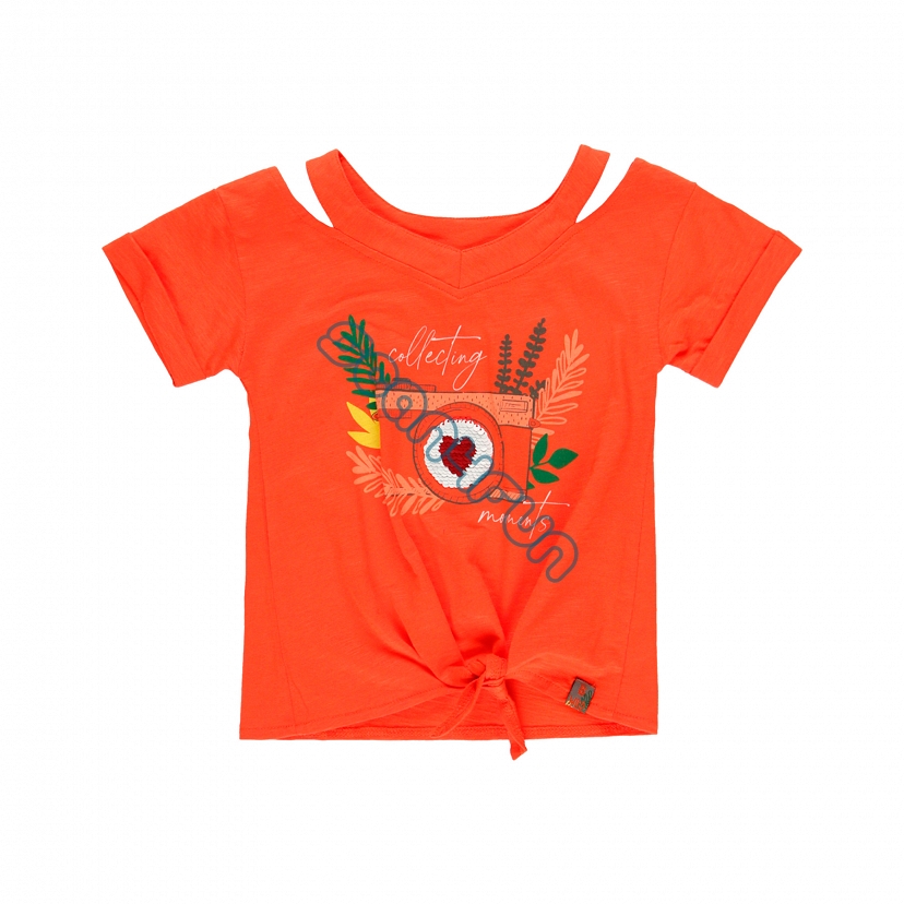 Boboli Van Life T-shirt dziewczęcy 444057-3741