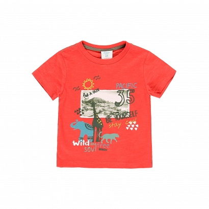 Boboli Born To Be Wild T-shirt chłopięcy 334088-5111