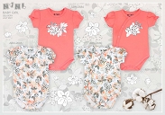 NiNi Bluza niemowlęca dziewczęca ABN-2698 - 5