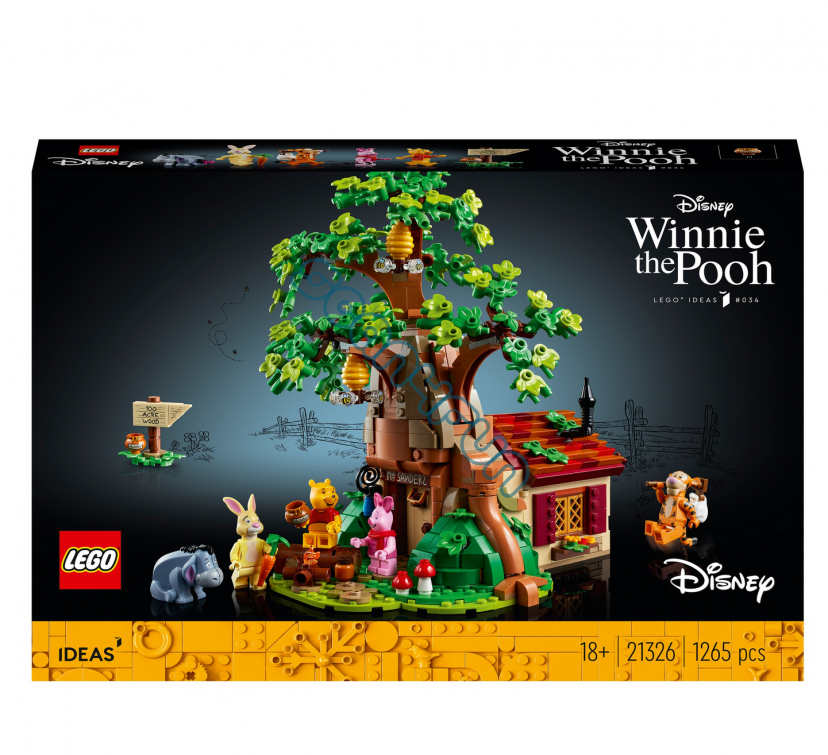 Zestaw LEGO Ideas 21326 Winnie the Pooh - Kubuś Puchatek