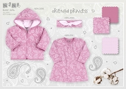 * NiNi Bluza niemowlęca dziewczęca ABN-2100 - 5