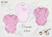 * NiNi Bluza niemowlęca dziewczęca ABN-2100 - 8