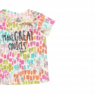 Boboli Natural Life T-shirt dziewczęcy 244066-9829 - 3