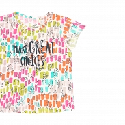 Boboli Natural Life T-shirt dziewczęcy 244066-9829 - 4