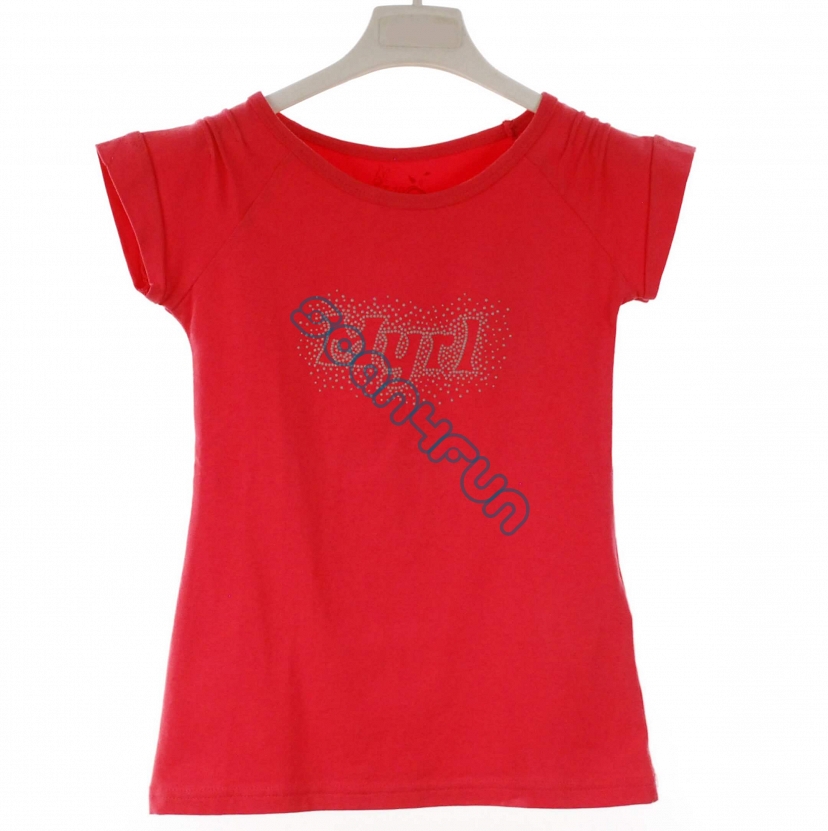 * Mayoral koszulka dziewczęca z krótkim rękawem 854, rozmiar 128