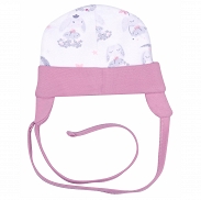 * Nini Komplet Spodenki, bluzeczka, czapka dziewczęce - 4