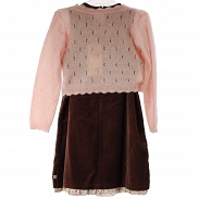 * Quadri Foglio komplet sukienka z bolerkiem 09-19-545-05, rozmiar 116 - 4