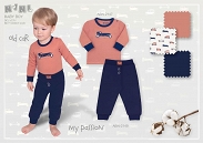 * NiNi Bluza niemowlęca dla chłopca ABN-2151 - 5