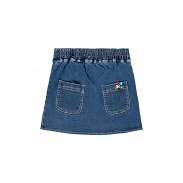 Boboli Big Flowers Spódnica dziewczęca 454159-BLUE - 2
