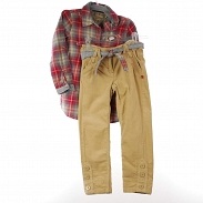 Kanz spodnie dziewczęce sztruksowe 6060, rozmiar 116 - 3