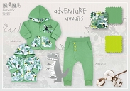 NiNi Bluza dwustronna niemowlęca chłopięca ABN-2776  - 6
