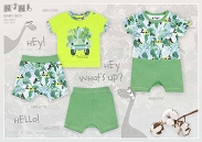 NiNi Bluza dwustronna niemowlęca chłopięca ABN-2776  - 8