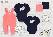 NiNi Bluza niemowlęca dziewczęca ABN-2697 - 5
