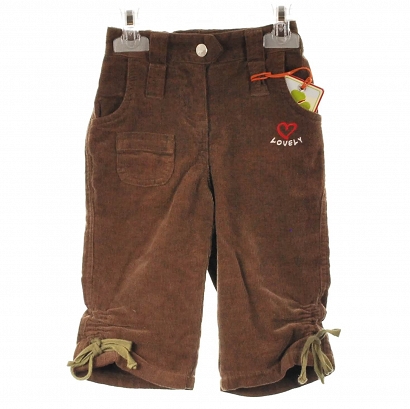Quadri Foglio Spodnie sztruksowe krótkie 09-11-553-02