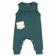 Nini Komplet dla dziewczynki: ogrodniczki z body  - 2