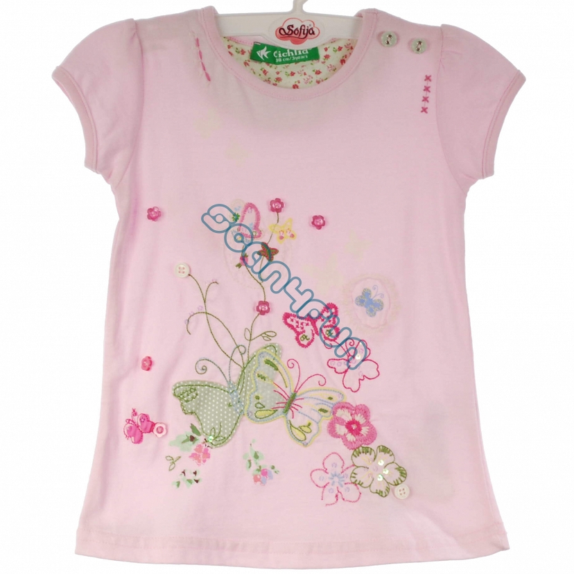 * CiChlid koszulka dziewczęca z krótkim rękawem, rozmiar 98