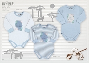 NiNi Bluza niemowlęca chłopięca ABN-2383 - 7