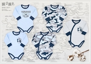 NiNi Bluza niemowlęca chłopięca ABN-2653 - 7