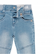 Boboli Coral Sea Spodnie jeansowe chłopięce 304018-BLEACH - 3