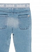 Boboli Coral Sea Spodnie jeansowe chłopięce 304018-BLEACH - 4