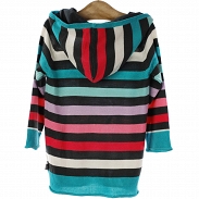 * Quadri Foglio sweter dziewczęcy z kapturem 12-29-110-02, rozmiar 122 - 2