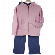 * Quadri Foglio bluza dziewczęca z kapturem 09-05-814-05, rozmiar 134 - 2