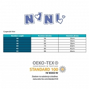 * NiNi Czapka niemowlęca dla chłopca ABN-2233 - 2