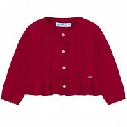 Mayoral Sweter dzianinowy dziewczęcy 2387-058 - 2