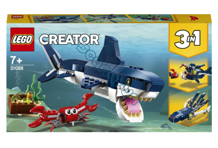 Zestaw LEGO Creator 31088 Morskie Stworzenia