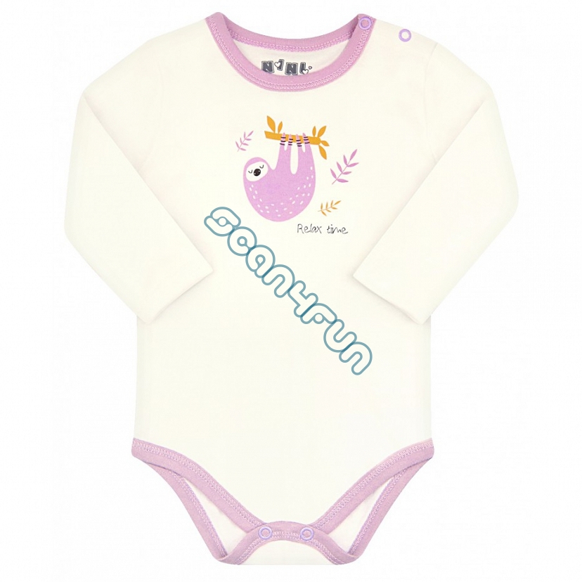 * NiNi Body niemowlęce dziewczęce ABN-2523 z długim rękawem