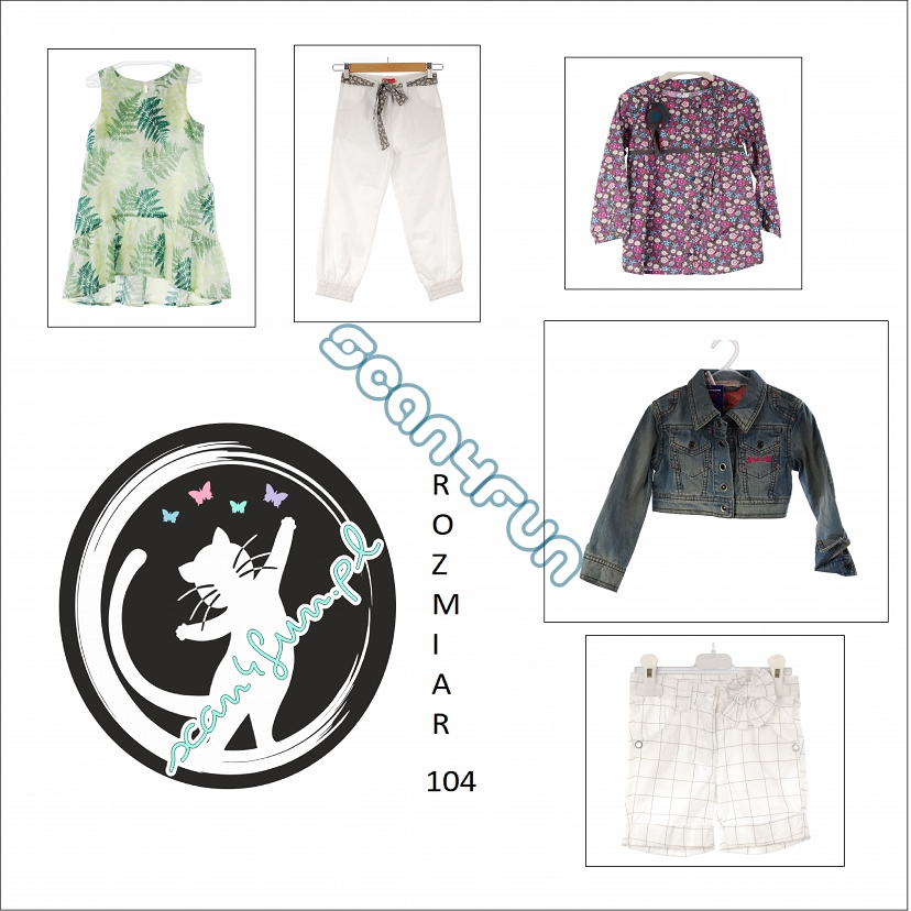* Zestaw 3 dziewczynka rozmiar 104