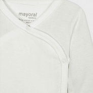 Mayoral Body chłopięce z długim rękawem w kolorze ecru 2762-048 - 4