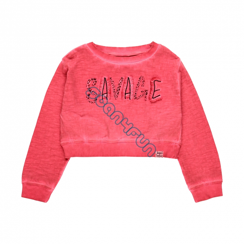 Boboli Jungle Days Bluza dziewczęca krótka 404165-3747