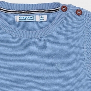 * Mayoral Sweter bawełniany dla chłopca 303-031 - 3