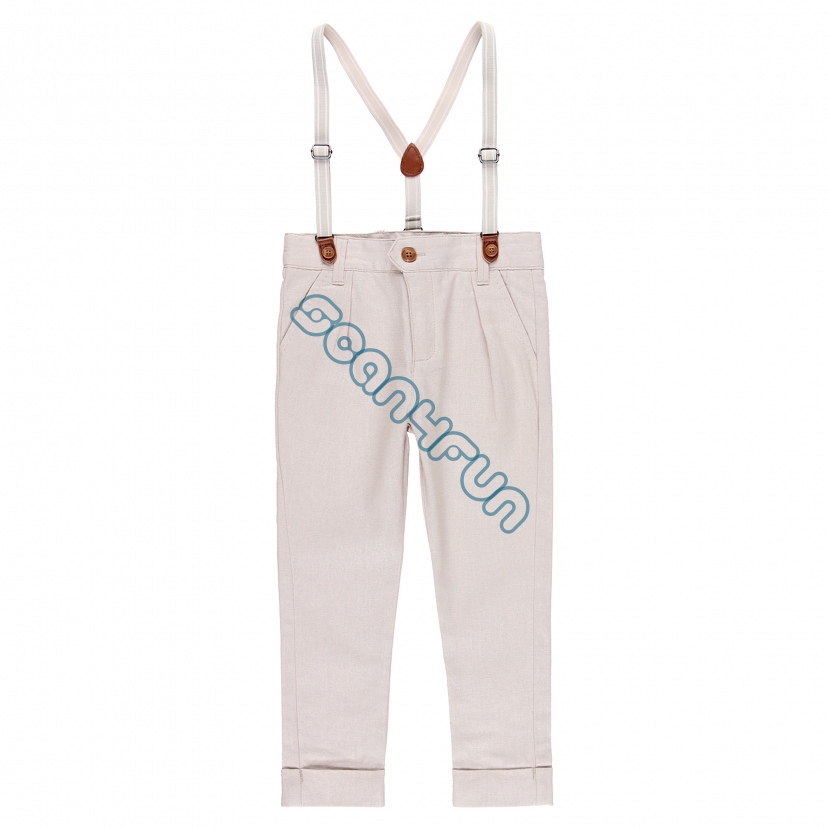 Boboli Pure Chic Spodnie lniane 734026-7372 