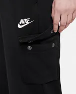 NIKE SPODNIE SPORTOWE DAMSKIE DD8713-010 CZARNE KIESZENIE BOJÓWKI | S - 3