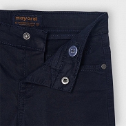 * Mayoral Spodnie z serży dla chłopca slim fit 509-069  - 3