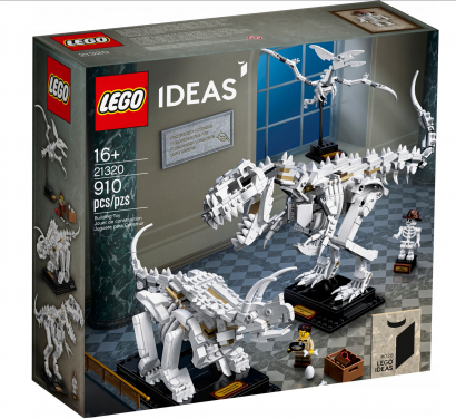 Zestaw LEGO Ideas 21320 Szkielety dinozaurów