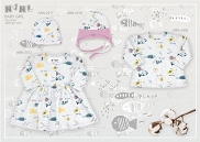 NiNi Body niemowlęce dla dziewczynki ABN-2502 - 8