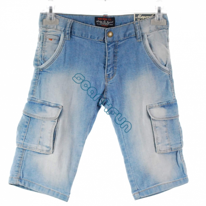Mayoral bermudy jeansowe chłopięce 3236 rozmiar 128