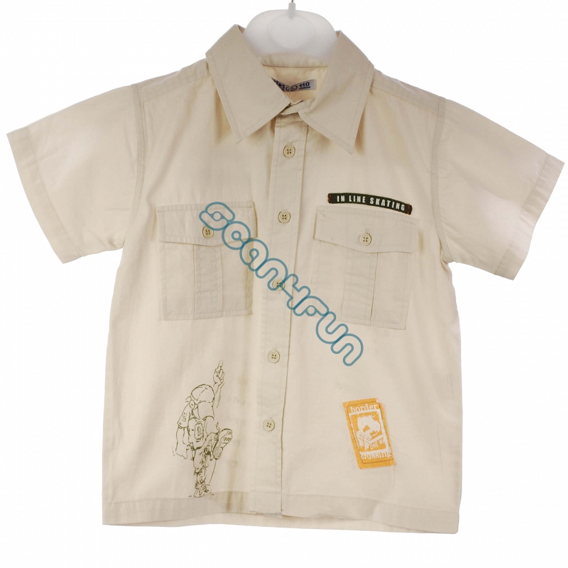 Kiki koszula chłopięca z krótkim rękawem KPO-9127, rozmiar 110