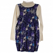 * Quadri Foglio sukienka golf z z długim rękawemem12-05-106-10, rozmiar 128 - 2