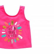 Boboli Natural Life Top dziewczęcy krótki 244033-3755 - 3