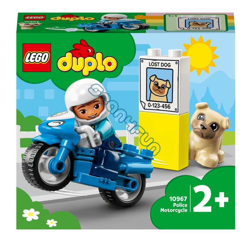 Zestaw LEGO duplo Motocykl policyjny 10967