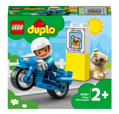 Zestaw LEGO duplo Motocykl policyjny 10967