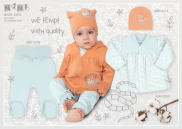 NiNi Body niemowlęce dla dziewczynki ABN-2200 - 9