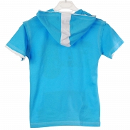 * DGL koszulka chłopięca z krótkim rękawem i kapturem, rozmiar 122 - 2